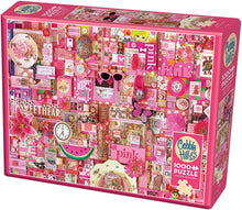 Load image into Gallery viewer, Cobble Hill Pink Jigsaw Puzzle (1000 Piece)