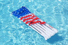 Load image into Gallery viewer, Swimline Americana Glitter Mattress 75 Inches