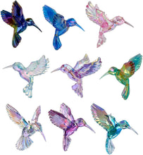 Load image into Gallery viewer, Kurt Adler Iridescent Hummingbird Ornaments with Hangers Set of 9