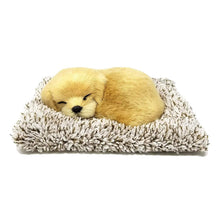 Load image into Gallery viewer, Perfect Petzzz Golden Retriever Dog and Golden Retriever Puppy with Food and a Myriads Drawstring Bag