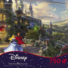 Load image into Gallery viewer, Ceaco Thomas Kinkade The Disney Collection Sleeping Beauty Enchanting Jigsaw Puzzle, 750 Pieces