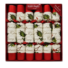 Load image into Gallery viewer, Robin Reed English Holiday Christmas Crackers, Pack of 6 x 12" - Bows and Berries