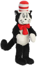 Load image into Gallery viewer, Aurora Dr. Seuss Plush Set of 3: Cat in The Hat 8 Inch, Thing 1, Thing 2 7 Inch, Myriads Drawstring Bag