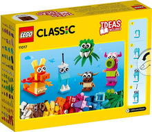 Load image into Gallery viewer, LEGO Classic Creative Monsters Building Kit; Includes 5 Monster Toy Mini Build Ideas to Inspire Creative Play for Kids Aged 4 and Up; Helps Children Develop Key Life Skills (140 Pieces)