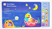 Load image into Gallery viewer, Baby Shark Bedtime Songs 10 Button Sound Book