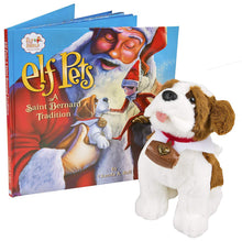 Load image into Gallery viewer, The Elf on The Shelf EPSB Pets: A St. Bernard Tradition Plush