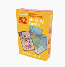 Load image into Gallery viewer, Upbounders® Popular Sports - Go Fish! Playing Cards