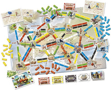 Load image into Gallery viewer, Ticket to Ride First Journey Europe Family Board Game Ages 6+ For 2-4 Players Average Playtime 15-30 minutes
