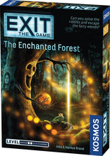 Load image into Gallery viewer, EXIT: The Game Beginner Set of 4: Theft on The Mississippi, The Stormy Flight, The Cemetery of The Knight, and The Enchanted Forest with Myriads Drawstring Bag