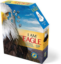 Load image into Gallery viewer, Madd Capp I AM EAGLE Animal-Shaped Jigsaw Puzzle, 550 Pieces