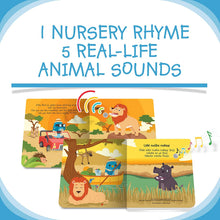 Load image into Gallery viewer, DITTY BIRD Baby Sound Book: Safari Animal Sounds Book for Babies