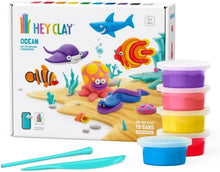Load image into Gallery viewer, Hey Clay Ocean Creatures &amp; Forest Animals Bundle with Exclusive Myriads Drawstring Bag