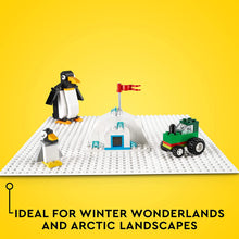 Load image into Gallery viewer, LEGO Classic White Baseplate Building Kit; Square Landscape for Open-Ended, Imaginative Building Play