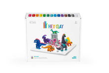 Load image into Gallery viewer, Hey Clay Dino Bundle: 15 Cans Dinos &amp; 18 Cans Mega Dinos with Exclusive Myriads Drawstring Bag