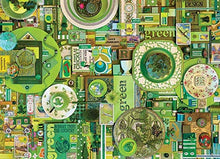 Load image into Gallery viewer, Cobble Hill 1000 Piece Puzzle - Green - Sample Poster Included