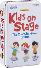 Load image into Gallery viewer, University Games Charades Kids on Stage Tin Multi, small