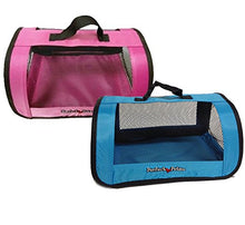 Load image into Gallery viewer, Perfect Petzzz Bundle of 2: Blue and Pink Tote For Plush Breathing Pets