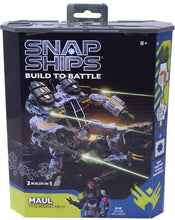 Load image into Gallery viewer, SNAP SHIPS Forge Maul FT-12 Assault Mech -- Build to Battle -- No Batteries Required -- Build 3 Different Designs --8+