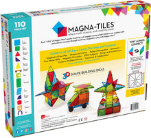 Load image into Gallery viewer, Magna Tiles Metropolis Set, The Original Magnetic Building Tiles for Creative Open-Ended Play, Educational Toys for Children Ages 3 Years + (110 Pieces)