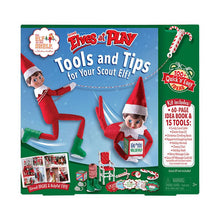 Load image into Gallery viewer, Elf on The Shelf Activity Bundle: Scout Elves at Play Tools and Tips Kit, and Santa's North Pole Friends Activity Book