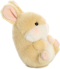 Load image into Gallery viewer, Aurora Rolly Pet Plush 3 Pack: Chickadee Chick, Lively Bunny, Prankster Pig &amp; Drawstring Bag