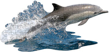 Load image into Gallery viewer, Madd Capp Puzzles Jr. - I AM LiL' DOLPHIN Animal-Shaped Jigsaw Puzzle, 100 Pieces