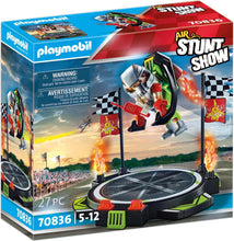 Load image into Gallery viewer, Playmobil Air Stunt Show Stuntman with Jetpack