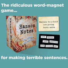 Load image into Gallery viewer, Ransom Notes - The Ridiculous Word Magnet Party Game