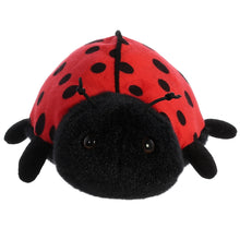 Load image into Gallery viewer, Aurora 8" Flopsie Spring Critters: Beeswax Bee, Ladybug, and Slow Snail with Exculsive Drawstring Bag