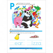 Load image into Gallery viewer, School Zone Alphabet Preschool Workbook for Ages 3-5, 64 Pages by Joan Hoffman (Paperback)