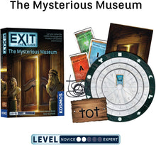 Load image into Gallery viewer, EXIT: The Game 4-Pack Escape Room Beginner Bundle: Haunted Roller Coaster, Sunken Treasure, Mysterious Museum, House of Riddles