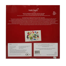 Load image into Gallery viewer, Robin Reed English Holiday Christmas Crackers, Pack of 12 - 10" Multi Glitter Snowflake
