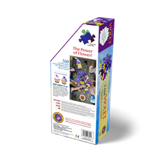 Load image into Gallery viewer, Madd Capp I AM VIOLET Floral-Shaped Jigsaw Puzzle, 350 Pieces