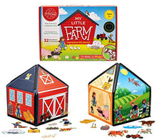 Load image into Gallery viewer, My Little Farm Interactive 3D Felt Playhouse for Early Language and Vocabulary Development