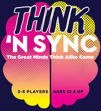 Load image into Gallery viewer, Gamewright Think 'n' Sync Party Game