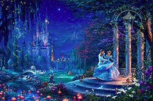 Load image into Gallery viewer, Ceaco Thomas Kinkade The Disney Collection Cinderella Starlight Jigsaw Puzzle, 750 Pieces