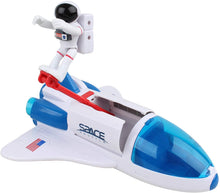 Load image into Gallery viewer, Daron NASA Space Adventure Series: Space Shuttle with Lights, Sounds &amp; Figure, Approx. 9" x 7"