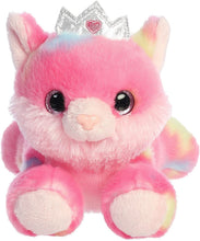 Load image into Gallery viewer, Aurora - Bright Fancies Set of 2 Plush - 7" Princess Tutti Puppy and 7" Princess Frutti Kitty, with Myriads Drawstring Bag