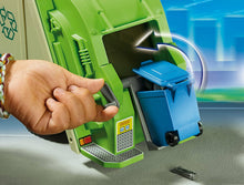 Load image into Gallery viewer, Playmobil Green Recycling Truck