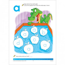 Load image into Gallery viewer, School Zone Alphabet Preschool Workbook for Ages 3-5, 64 Pages by Joan Hoffman (Paperback)