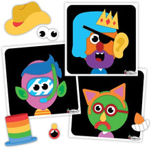 Load image into Gallery viewer, Colorforms — Silly Faces Game — Family Fun with Classic Activity — Ages 3+