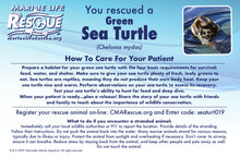 Load image into Gallery viewer, Marine Life Rescue Project Sea Turtle in Rescue Stretcher Plush