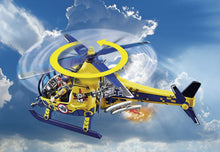Load image into Gallery viewer, Playmobil Air Stunt Show Helicopter with Film Crew