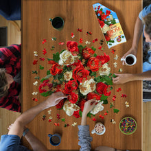 Load image into Gallery viewer, Madd Capp I AM ROSE Floral-Shaped Jigsaw Puzzle, 350 Pieces