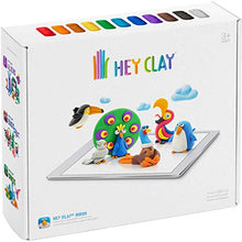 Load image into Gallery viewer, Hey Clay Birds - Colorful Modeling Air-Dry Clay for Kids,18 Cans with Fun Interactive App