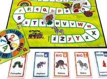 Load image into Gallery viewer, Briarpatch The Very Hungry Caterpillar Spin &amp; Seek ABC Game