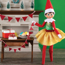 Load image into Gallery viewer, The Elf on the Shelf Exclusive 2020 Claus Couture Classic Christmas Dress