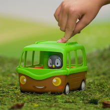 Load image into Gallery viewer, Fat Brain Toys Timber Tots Adventure Bus Interactive Play for Ages 2 and up