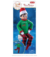Load image into Gallery viewer, The Elf on the Shelf Play Starter Set: Blue Eye Boy Elf, I'm So Fly PJs, Elf Pet Reindeer, an Original Elf Story DVD and Scout Elves at Play Set