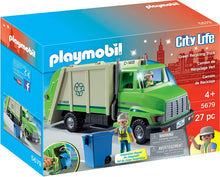 Load image into Gallery viewer, Playmobil Green Recycling Truck
